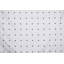 Croydex White Shower Curtain with Black Dots Design - 100% Polyester with a Weighted Hem, Machine Washable and coated with Proseal for Water Repellence, 1800x1800mm