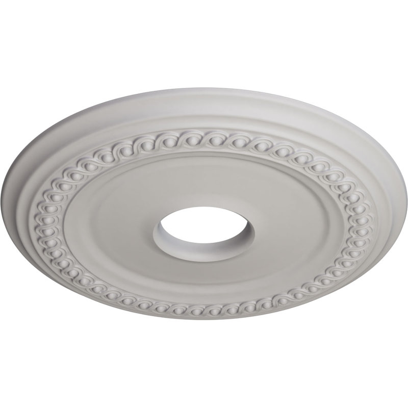 Ultra Pure White High-Density Ceiling Medallion