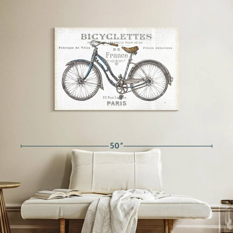 Bicycles II, 26" H x 39" W