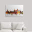 «Francy Chicago Illinois Skyline» par Michael Tompsett, impression-24910666-26532790