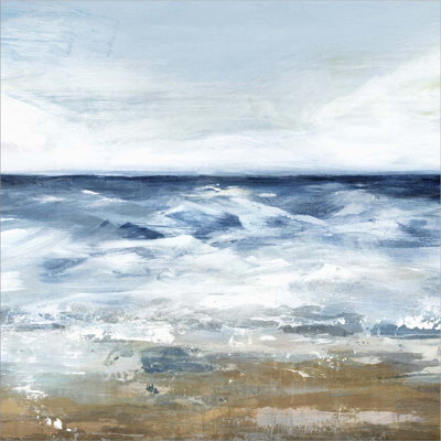 «Blue Ocean II» par Isabelle Z, art mural sur toile