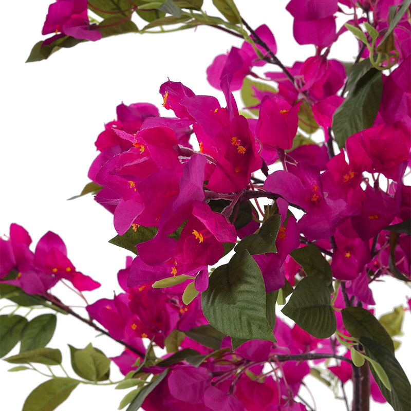 Aleo 150cm Artificial Bougainvillea Blossom Tree in Pot for Decoration