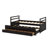 Makemson Twin Captain's Wood Daybed With 3 Storage Drawers, Trundle Bed-893835024
