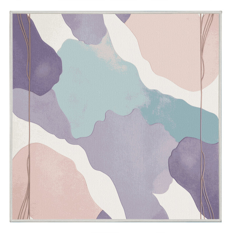Silver Crest Rug, Square 7'