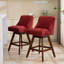 Tabouret de comptoir pivotant Telesha-1691865824
