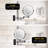 Wall Mounted 8" LED Makeup Mirror With Magnification, 3 Alexusia LED Lights Makeup Mirror-1256548593