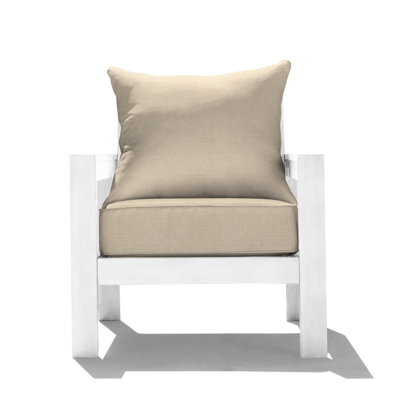 Méridienne Edisto, Blanc, Sable