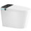 Intelligent Toilet With Bidet Function - Auto Open/Close, Foot Sensor, Flush, White Modern Smart Seat Heating Element,