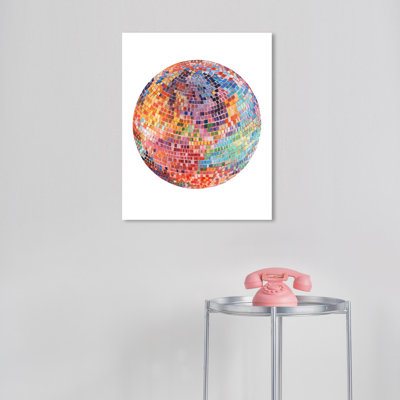 «Eyja Disco Ball I» sur toile