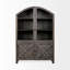 Liam Solid Wood Curio Cabinet-1606898378