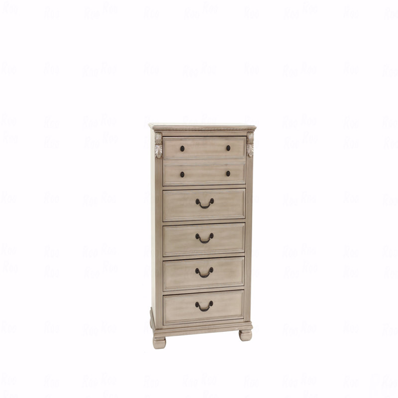 Commode 1 pièce avec tiroirs et meubles de chambre à coucher de style classique