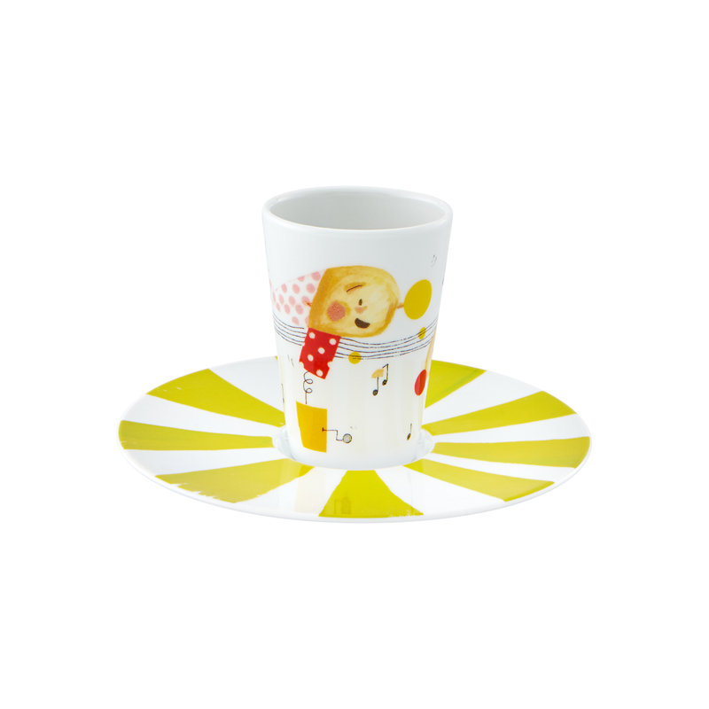 Tasse à café avec soucoupe Bode