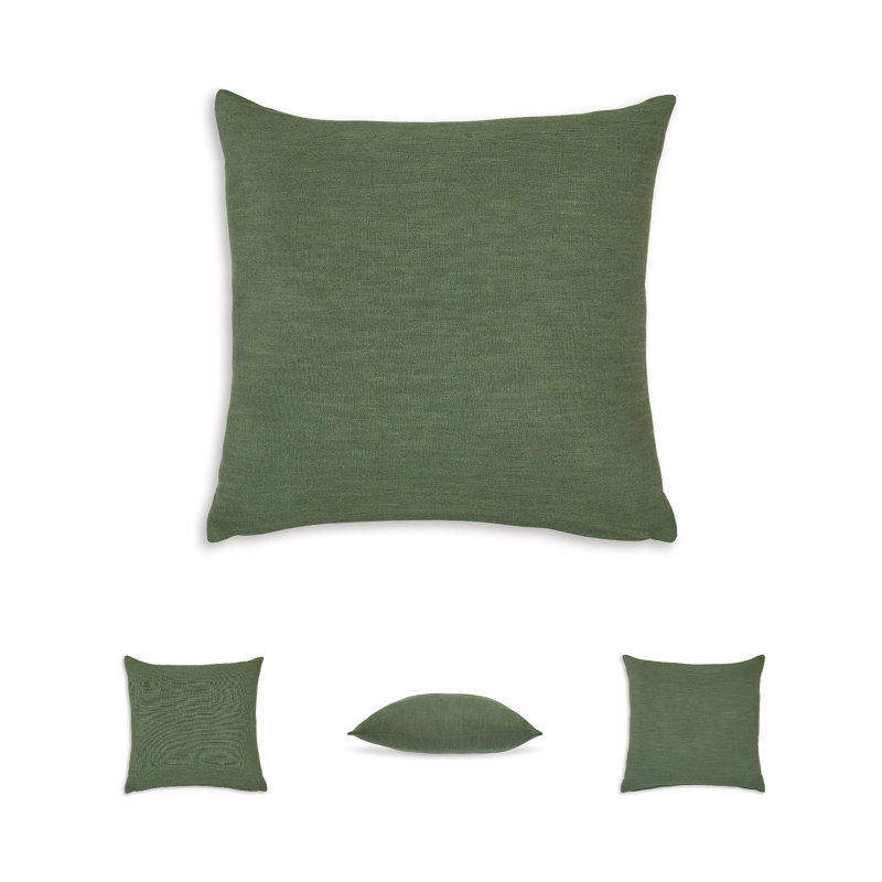 Coussin Thaneville (ensemble de 4), Vert