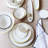 Canvas Home Abbesses Colored Rim Porcelain Dinner Plate-16786026