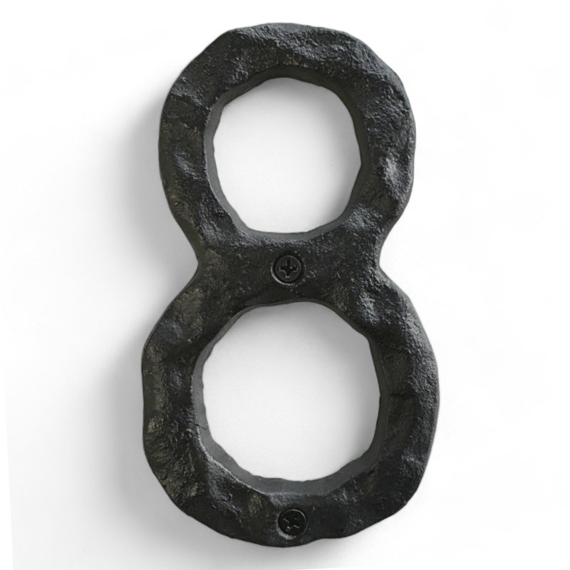 Numéro pour plaque d'adresse à fixer, 8