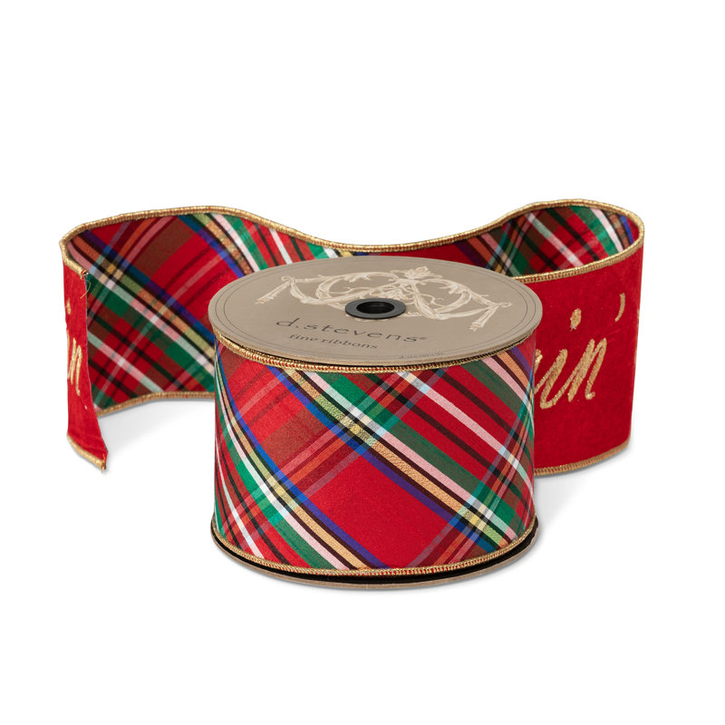 Retro Holiday 360'' Ribbon