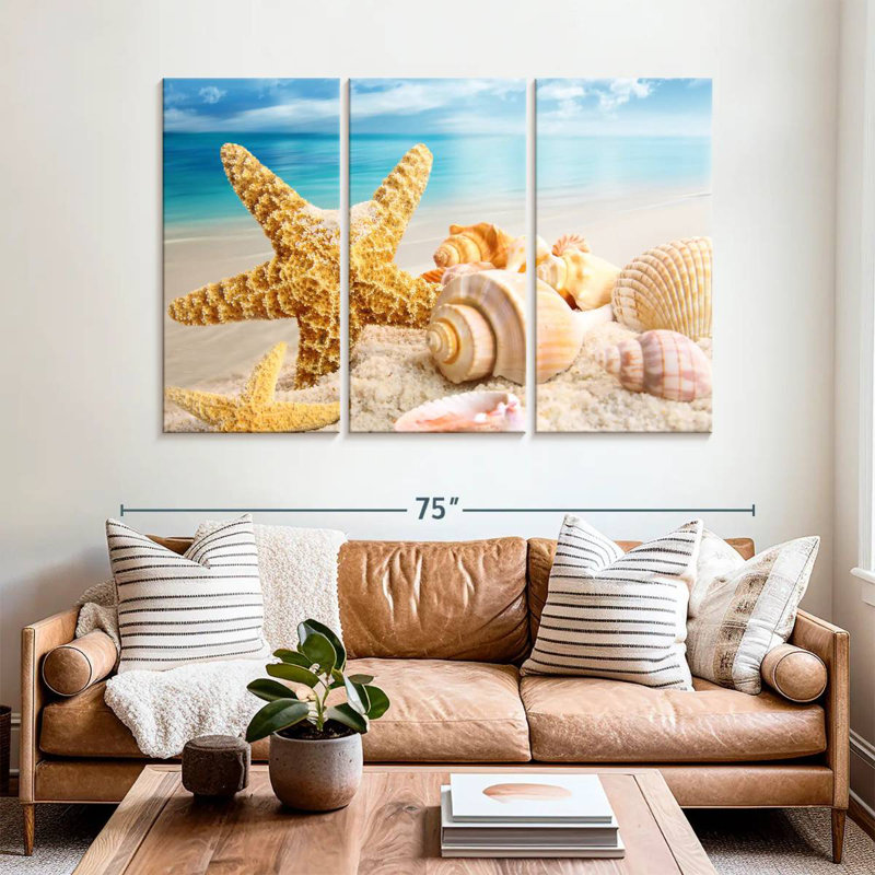 Aletra Seaside Treasures, H 42 po x l 65 po
