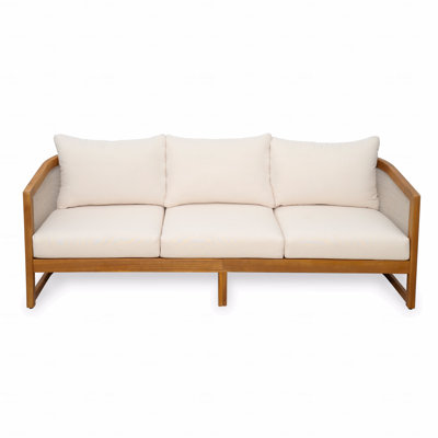 Outdoor 3 Seater Sofa, Acacia Wooden