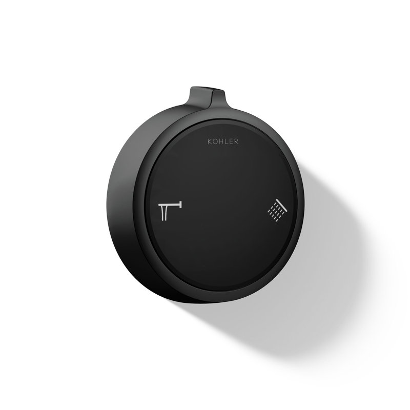 Anthem Duo Two-Outlet Bath/Shower Digital Control, Matte Black