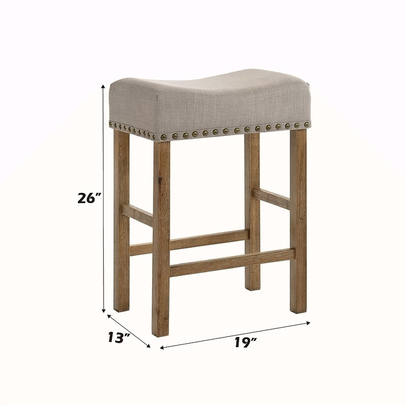 Ensemble de 2 tabourets à hauteur de comptoir Contemporary