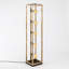 Lampe sur pied contemporaine à cinq branches