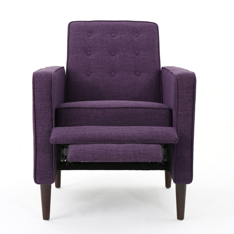 Fauteuil d'appoint, Tissu mauve