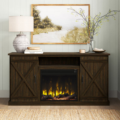 Lorraine TV Stand Fireplace for TVs up to 70" Fireplace