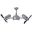 Ventilateur de plafond double DEL à 41 pales de 41 po avec télécommande et ensemble d'éclairage inclus Dagny-789831887-789389406