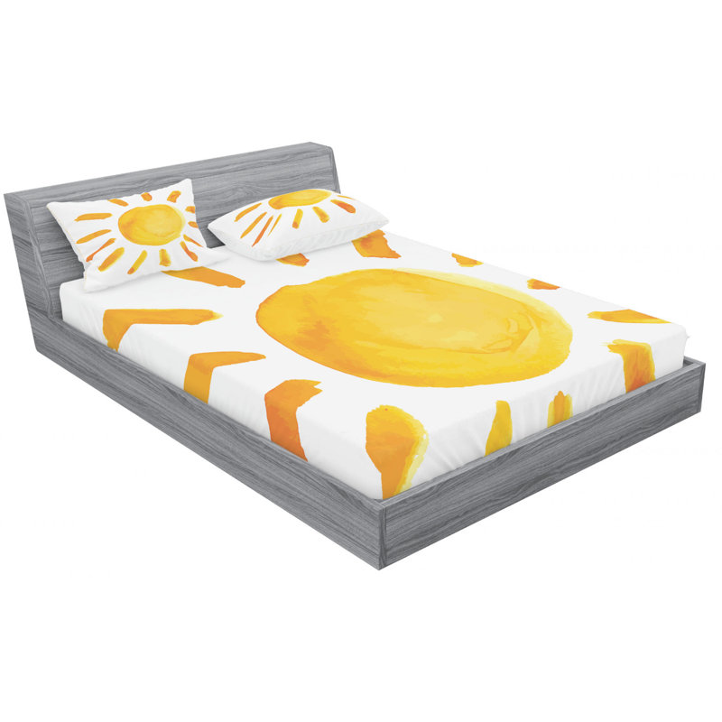 Microfiber Sheet Set, Full Sheet Set with Fitted Sheet
