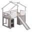 Lit simple avec garde-robe Peotone-761333951