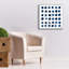 «Markmake Blue Sq 2» par Melissa Averinos, art mural sur toile-1175144710