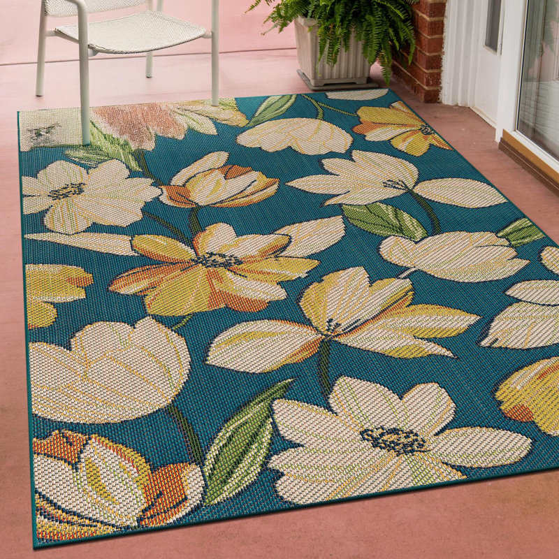 Camalu Higgin Indoor/Outdoor Area Rug, Rectangle 7 pi 10 po x 10 pi