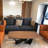 Brown Solid Wood Rectangular Coffee Table-227351758