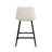 Cannell Upholstered Counter Stool with Metal Frame-776172574