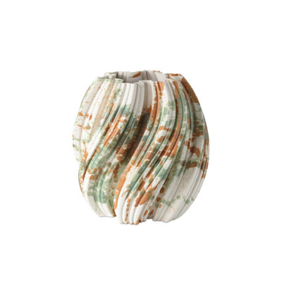 Camouflage Handmade Ceramic / Porcelain Table Vase