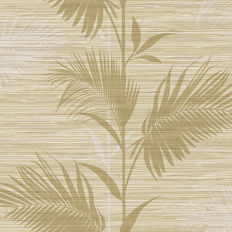 Paonia Modern Floral Wallpaper, Beige