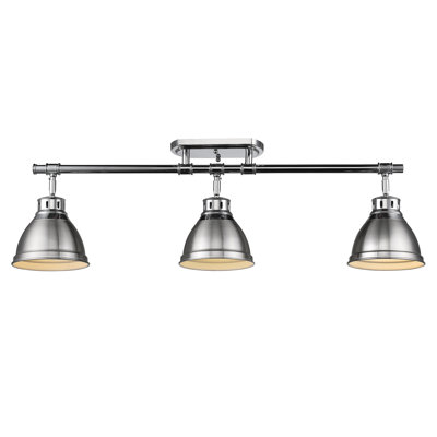 Bryannah 3-Light Semi-Flush - Track Light