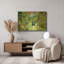 «Stairway At Auvers» par Vincent Van Gogh, art mural en métal doré, 36 po x 24 po-1165540150
