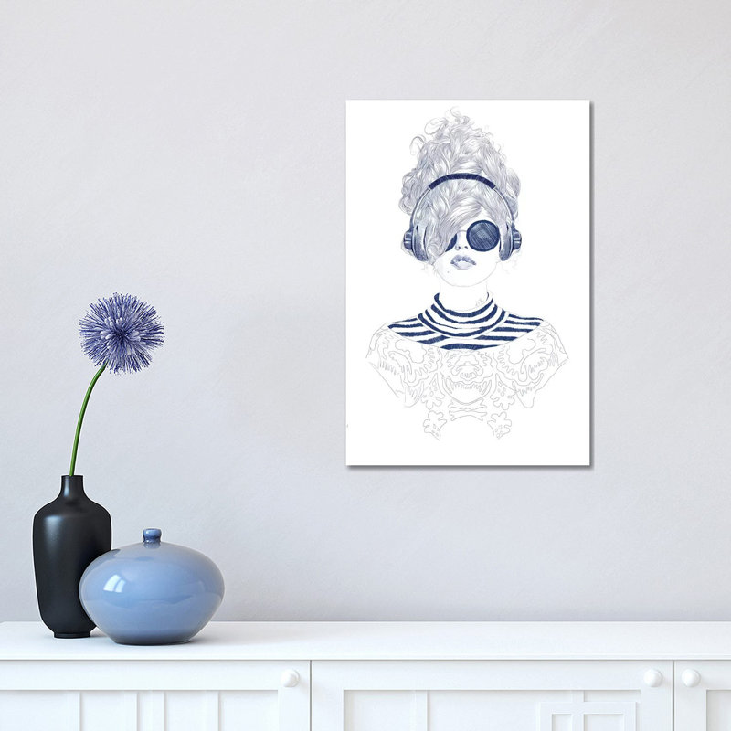 Groove Baby 1 Piece Painting on Canvas, 30.48 cm H x 45.72 cm W, Wrapped Canvas