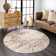 Shockley Faded Floral Performance Beige Rug