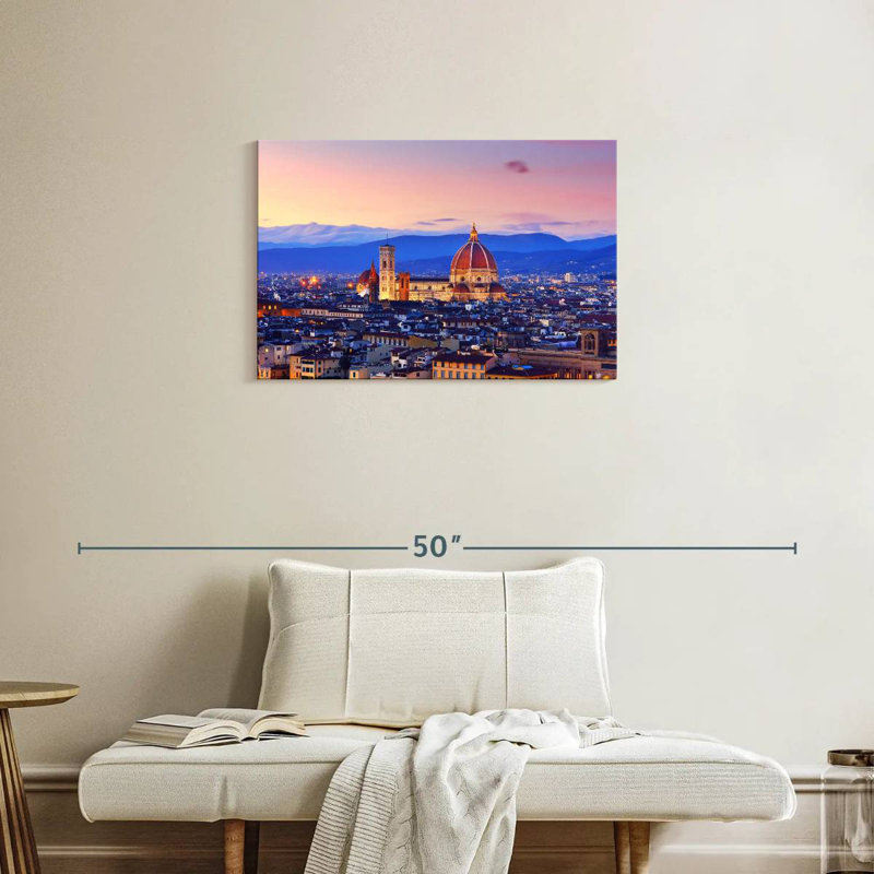 Marchelle Florence Before Dark, 20" H x 30" W