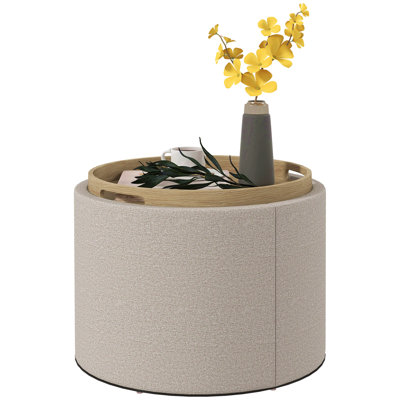 Table basse avec repose-pieds HOMcom