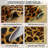 Leopard-Print Modern Pattern Rug Machine Washable & Foldable For Indoor Use