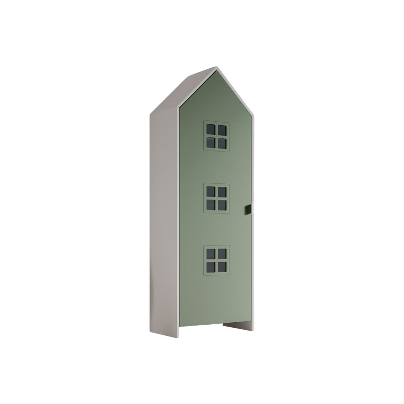 Casami Bruges 1 Door Wardrobe, Green