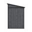 6x4FT Outdoor Plastic Garden Storage Shed