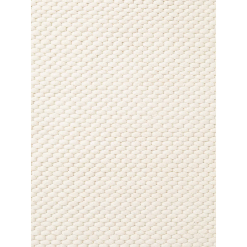 Lyon Wool Hand Woven Area Rug, Cream, Round 160 cm