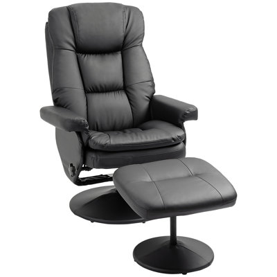 Swivel PU Leather Reclining Chair