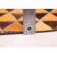 Cowhide Patchwork Orange Rug 5'1" x 5'1"