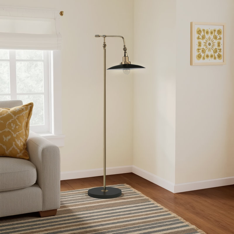Johanna 65'' Swing Arm Floor Lamp