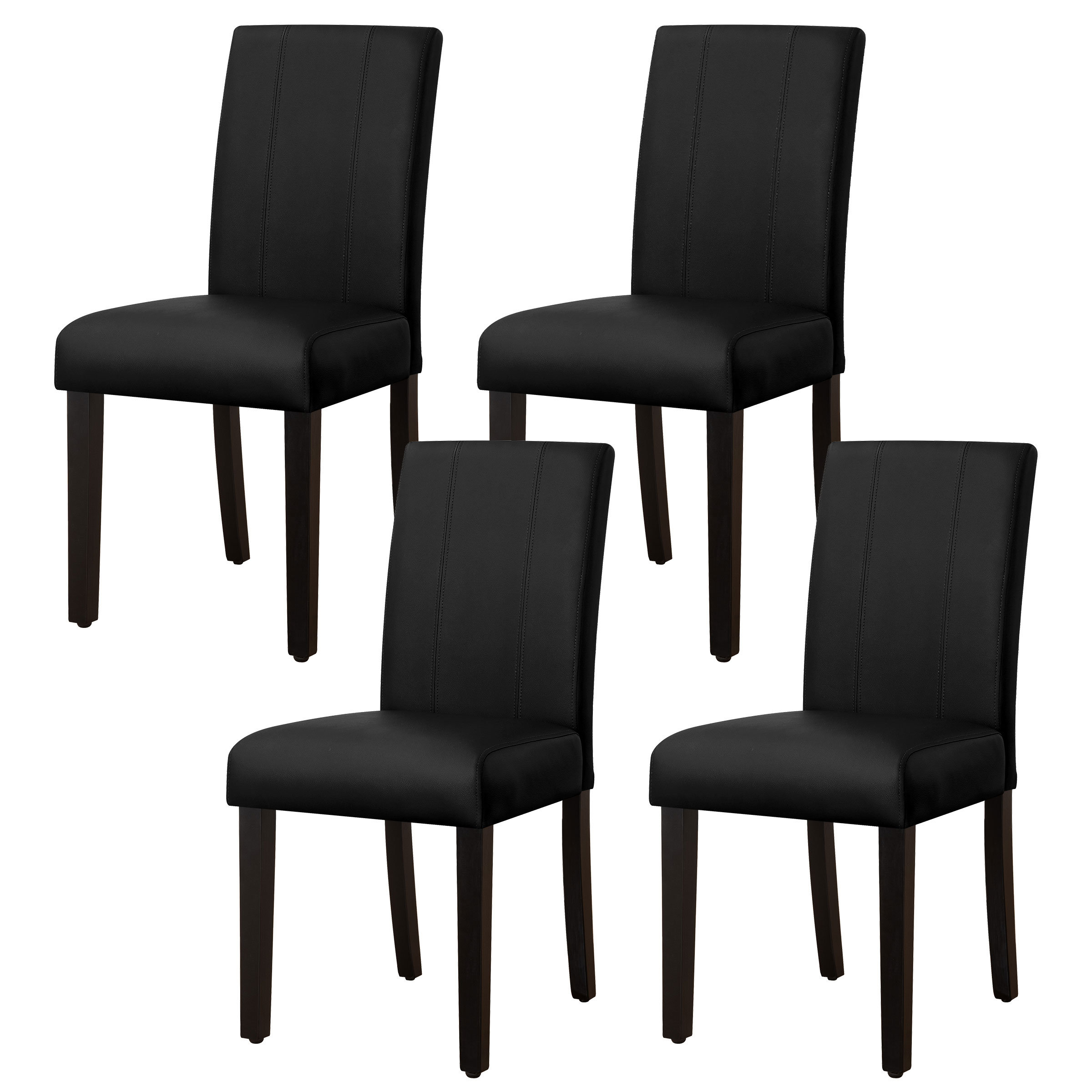 Modern PU Leather Waterproof Upholstered Dining Chair